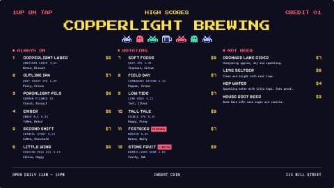 Arcade theme