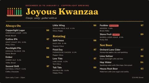 Kwanzaa theme