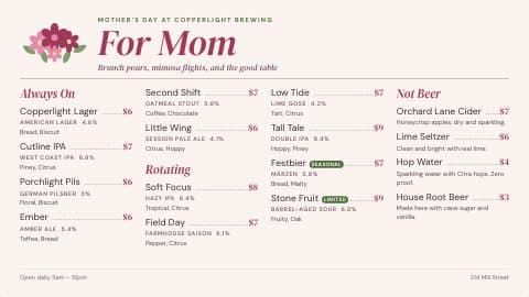 Mother’s Day theme